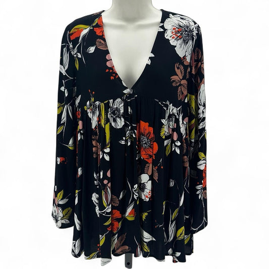 Size S FREE PEOPLE Floral Shirt