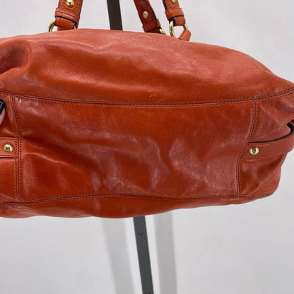 Orange COACH Shoulder Bag