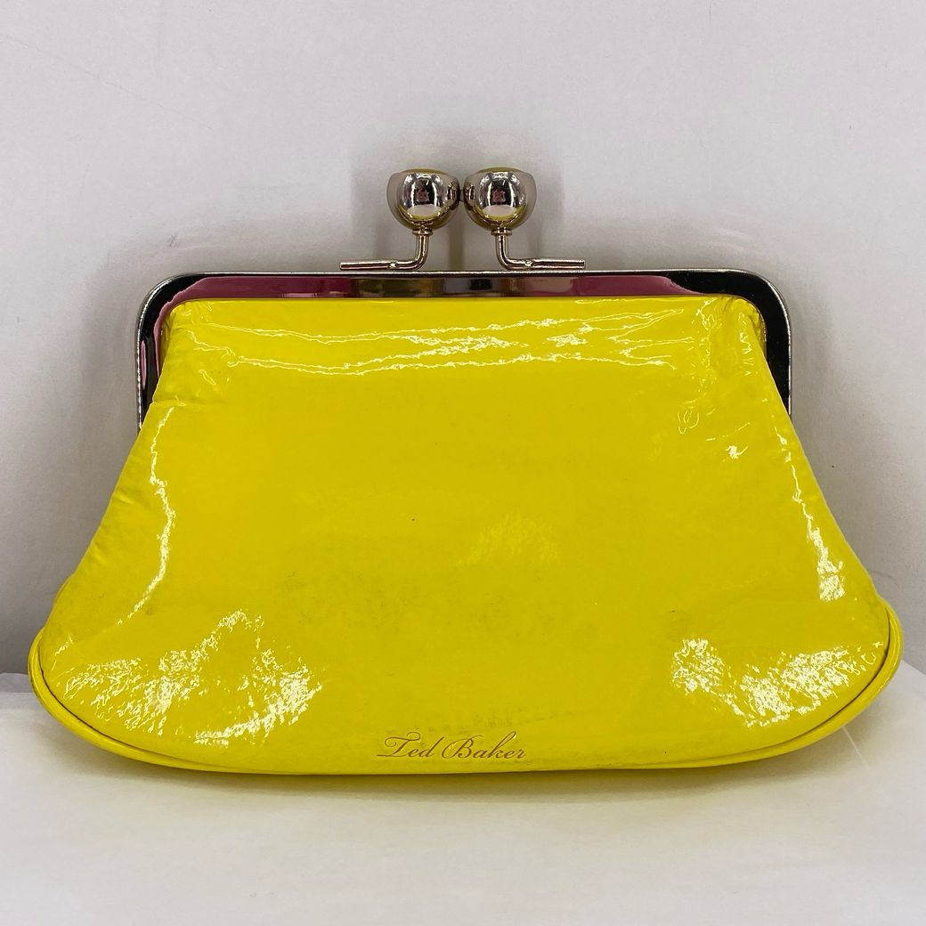 Yellow TED BAKER Clutch