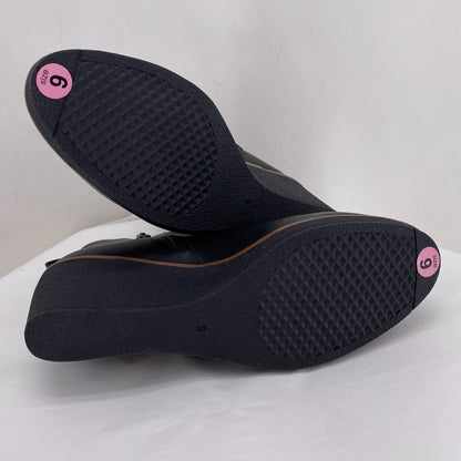 Black W Shoe Size 9 AEROSOLES shooties/booties