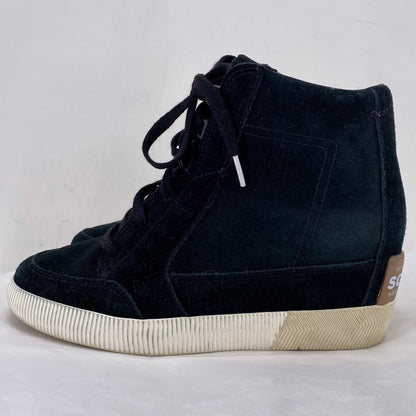 Black W Shoe Size 7.5 SOREL shooties/booties