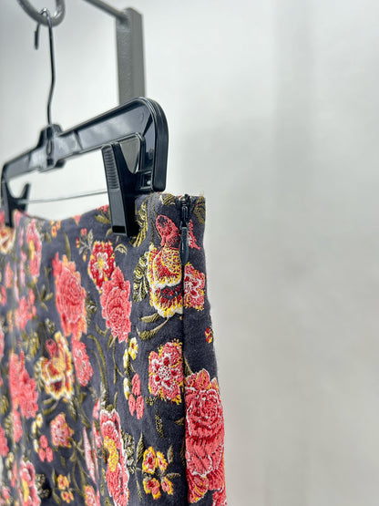 Size 2 LOFT Floral Skirt