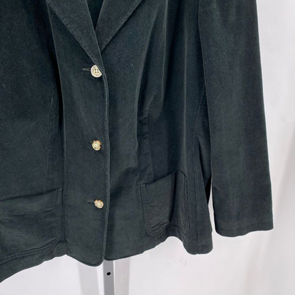 Size 24W LL BEAN Corduroy Blazer