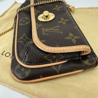 BROWN LOUIS VUITTON Wristlet