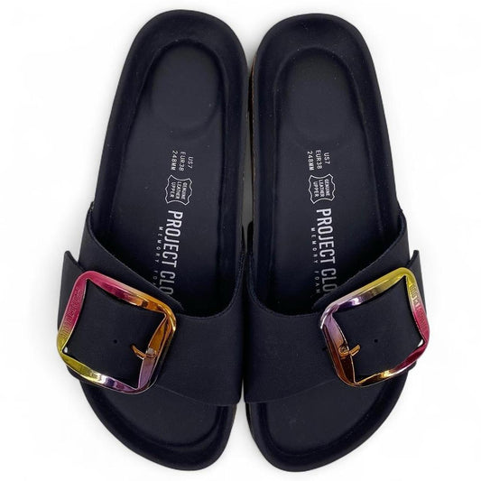 Black W Shoe Size 7 Sandals