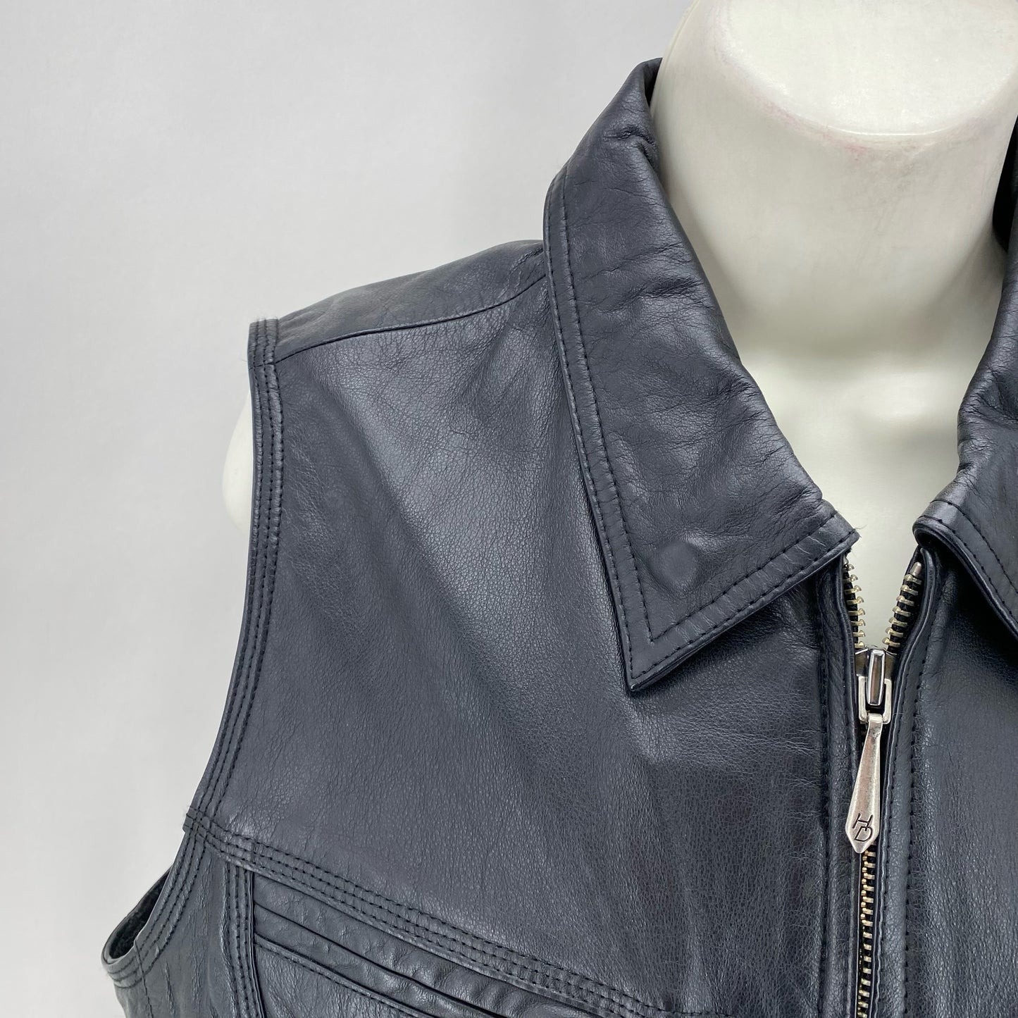 Size L HARLEY DAVIDSON Leather Vest