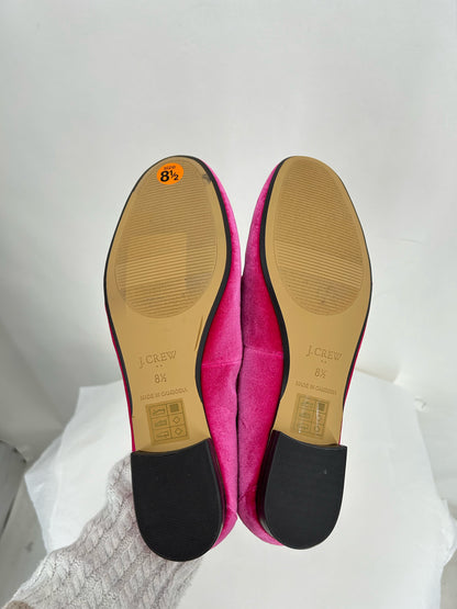 FUSCHIA W Shoe Size 8.5 J CREW Loafer