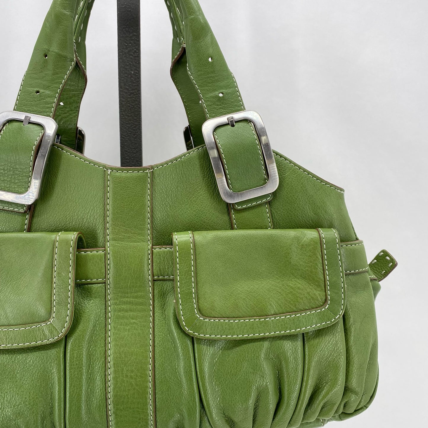 Lime Green COLE HAAN Satchel