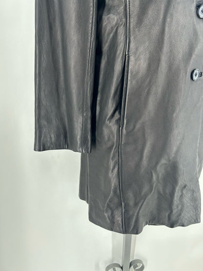 Size M TIBOA Leather Coat