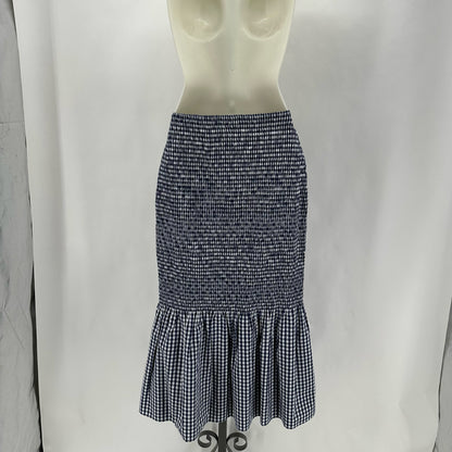 Size 0 J CREW Checkered Skirt