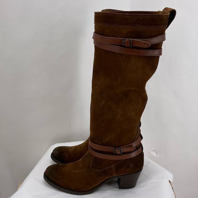 REDDISH BROWN W Shoe Size 9.5 FRYE Boots