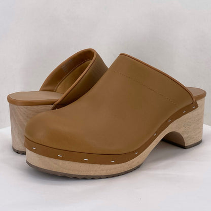 DARK TAN W Shoe Size 6.5 LOFT Mules