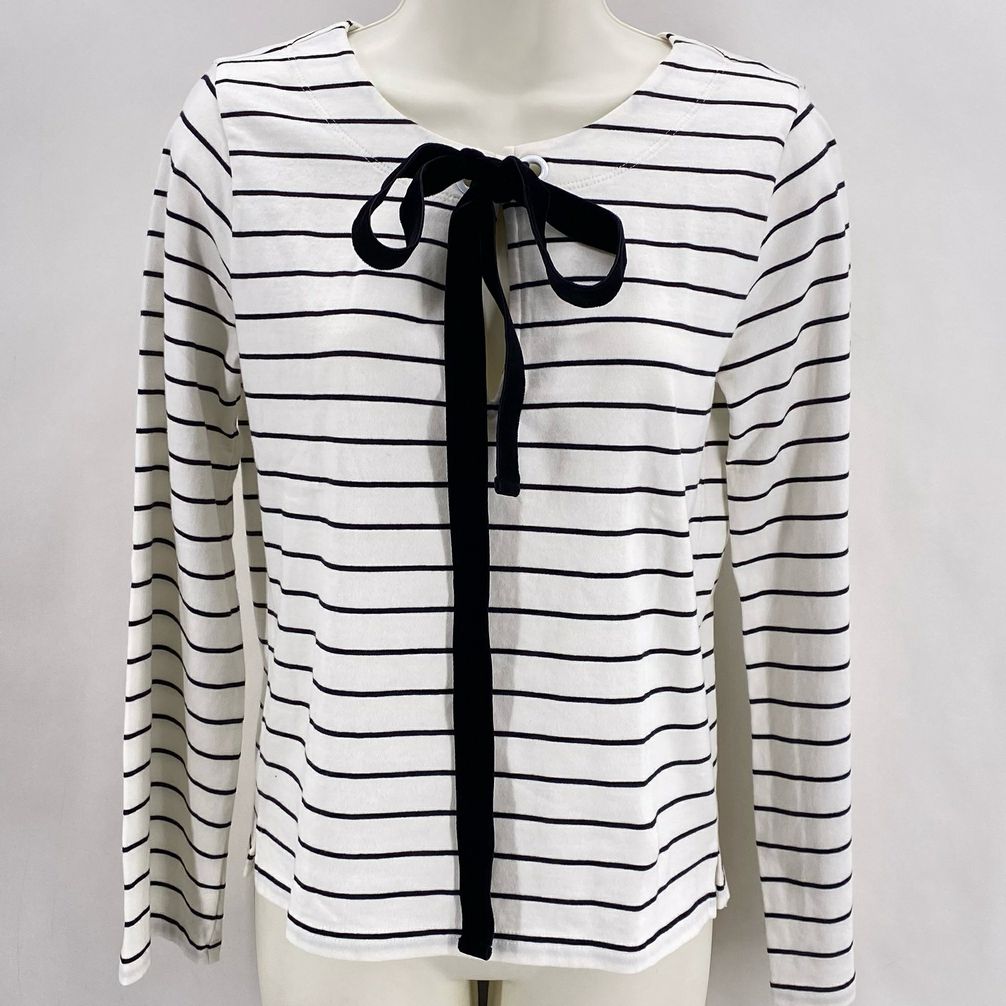 Size S J CREW Stripe Shirt