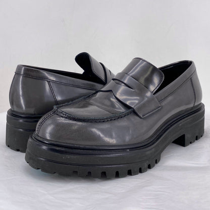 DARK GRAY W Shoe Size 38 Loafer