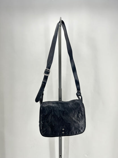 Black FRYE Leather Shoulder Bag