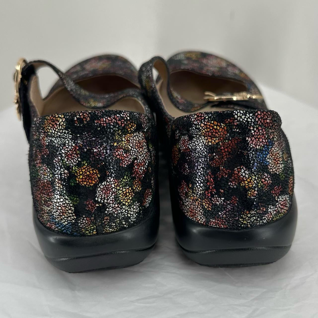 Black W Shoe Size 40 ALEGRIA Flats