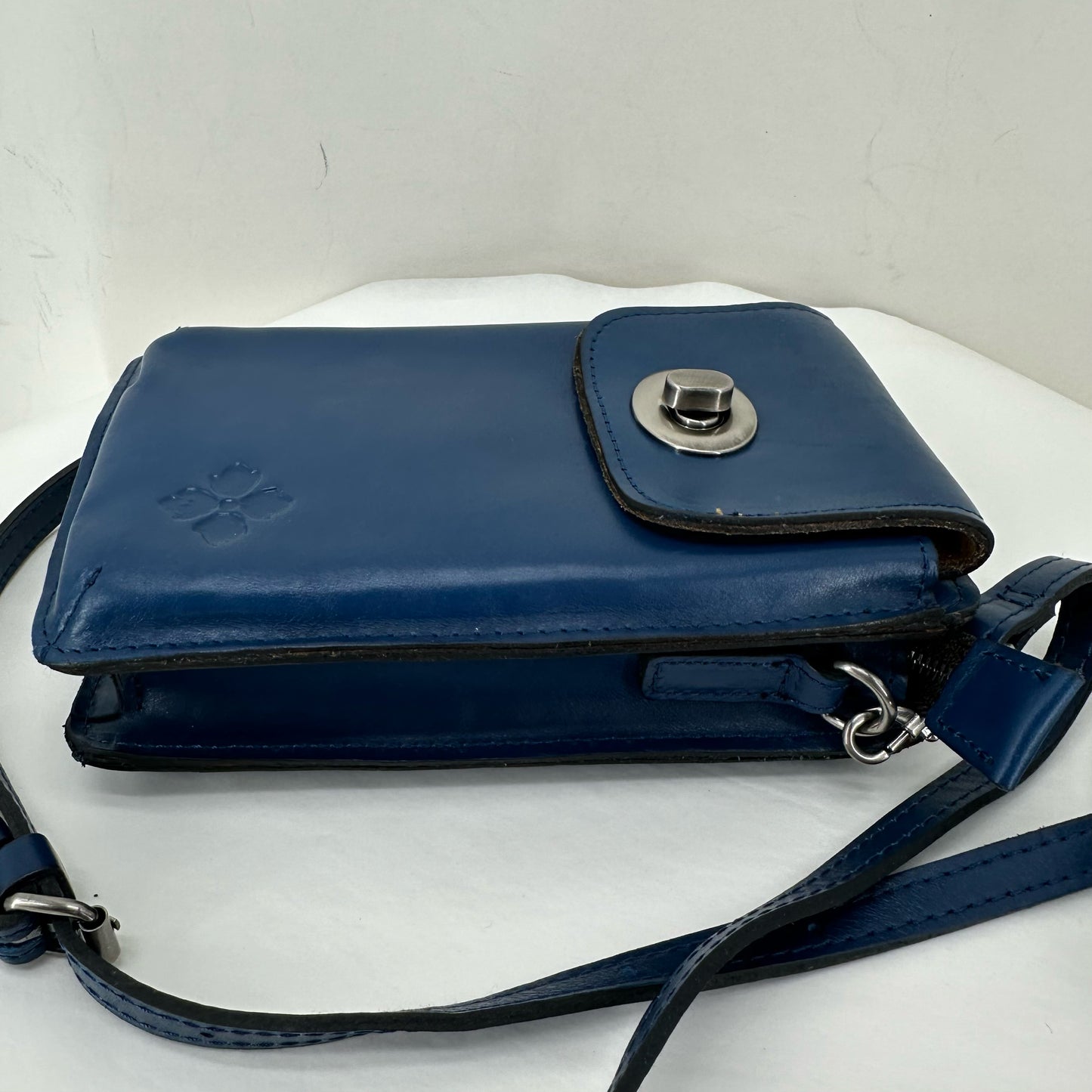 Royal Blue PATRICIA NASH Leather Cross-body