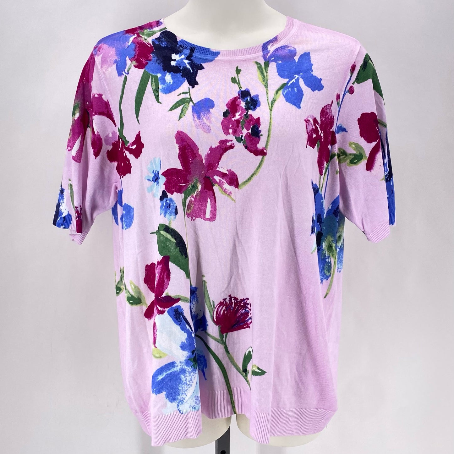 Size 4 CHICO'S FLOWERS Sweater