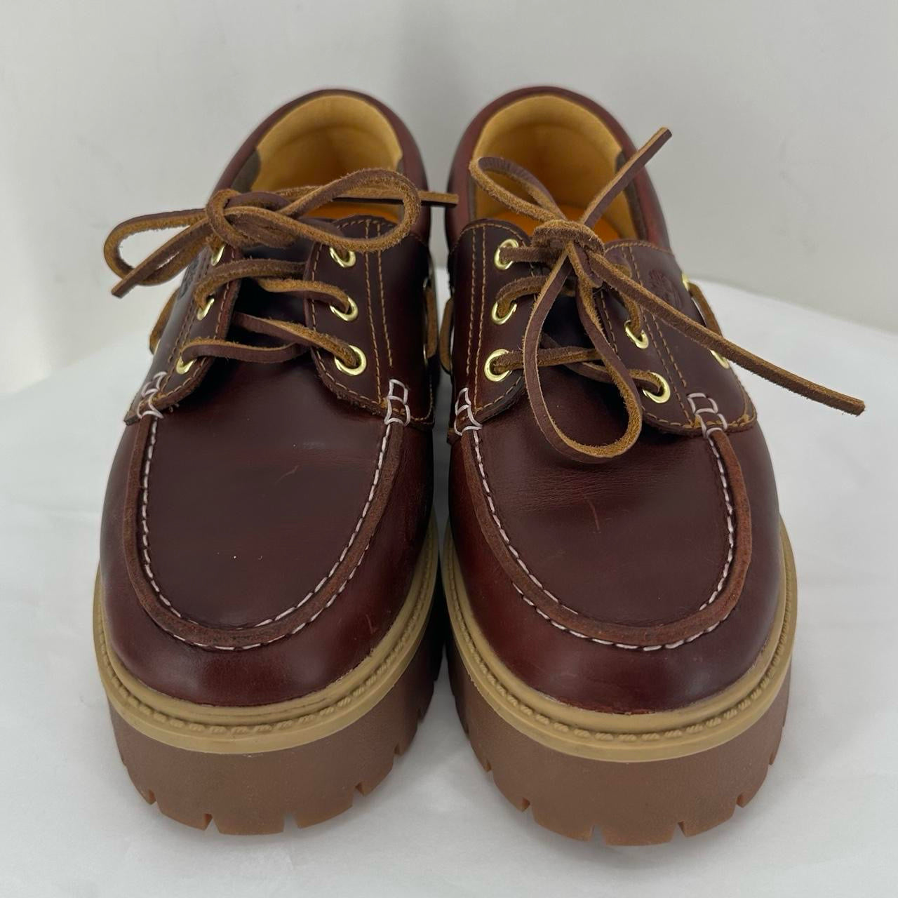 REDDISH BROWN W Shoe Size 7.5 TIMBERLAND Loafer