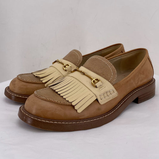 Tan W Shoe Size 8 SAM EDDELMAN Loafer