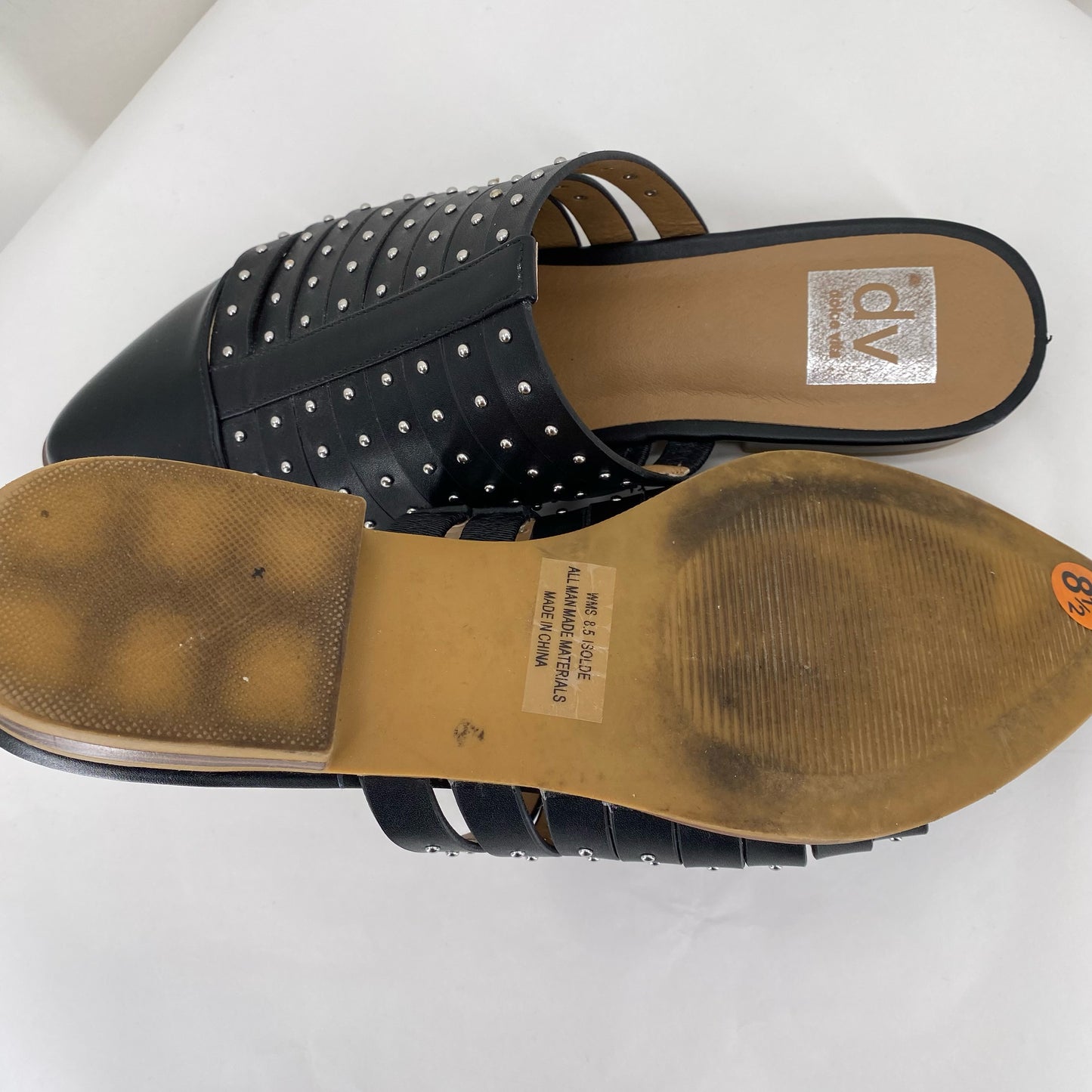 Black W Shoe Size 8.5 DOLCE VITA Mules