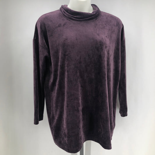 Size L PURE JILL Velour Tunic