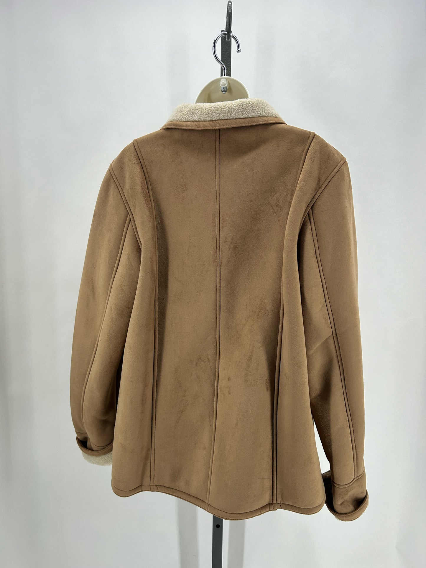 Size L TALBOTS FAUX SUEDE JACKET(outdoor)