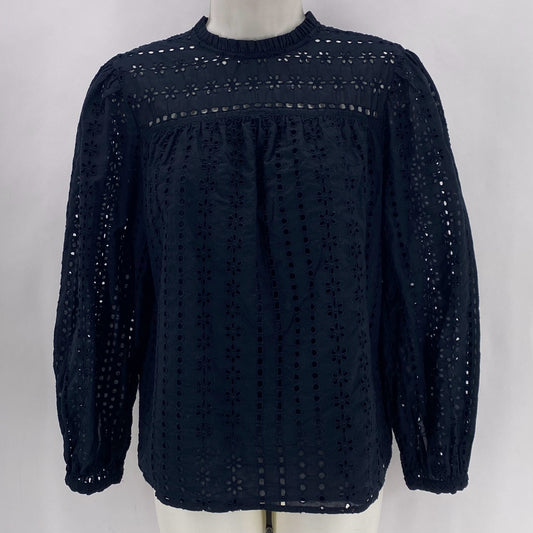 Size M J CREW EYELET Shirt