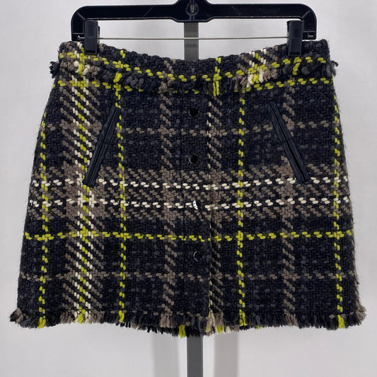 Size 6 RAMY BROOK Plaid Skirt