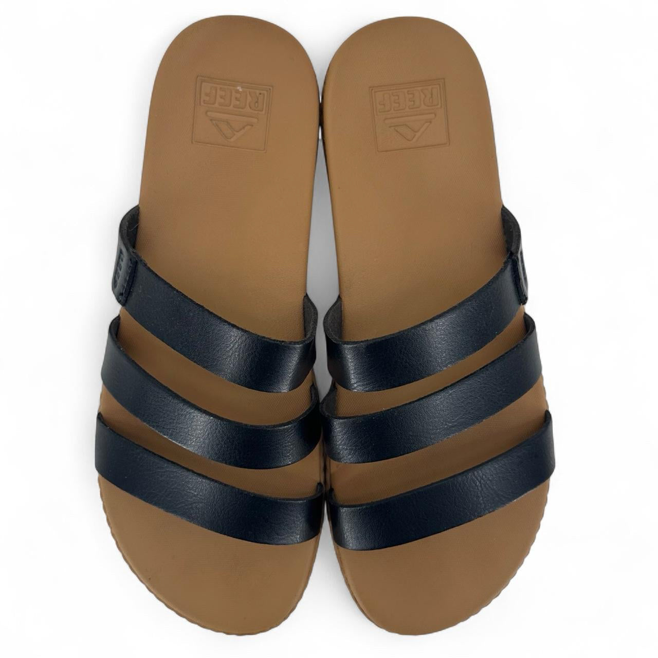 Black W Shoe Size 7 REEF Sandals