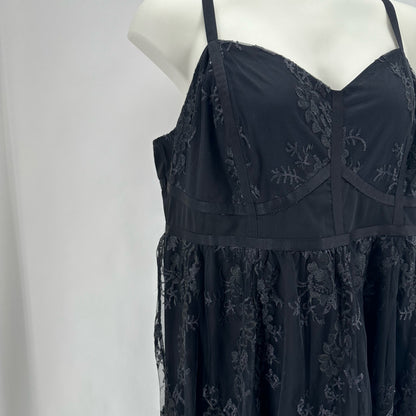 Size 26 TORRID NET Floral Dress