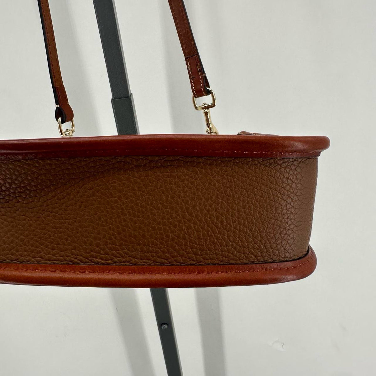 Caramel DOONEY & BOURKE Pebbeled Leather Cross-body