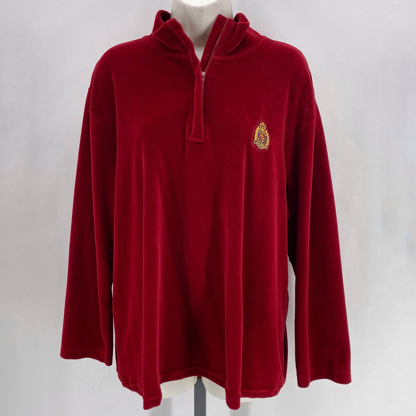 Size 1X-2X Lauren Velour Shirt