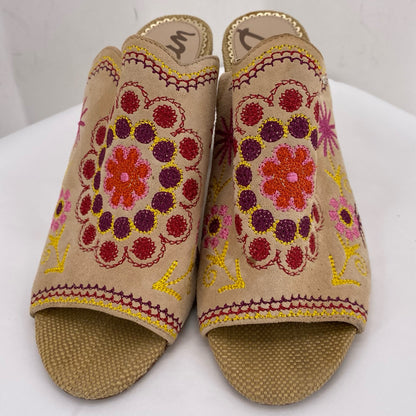LT TAN W Shoe Size 7.5 SAM EDDELMAN Sandals