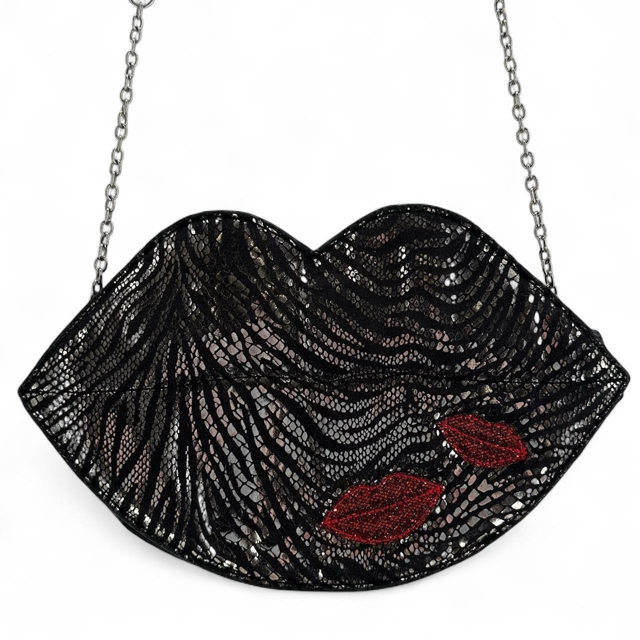 BLACK/SILVER NO TAG Cross-body