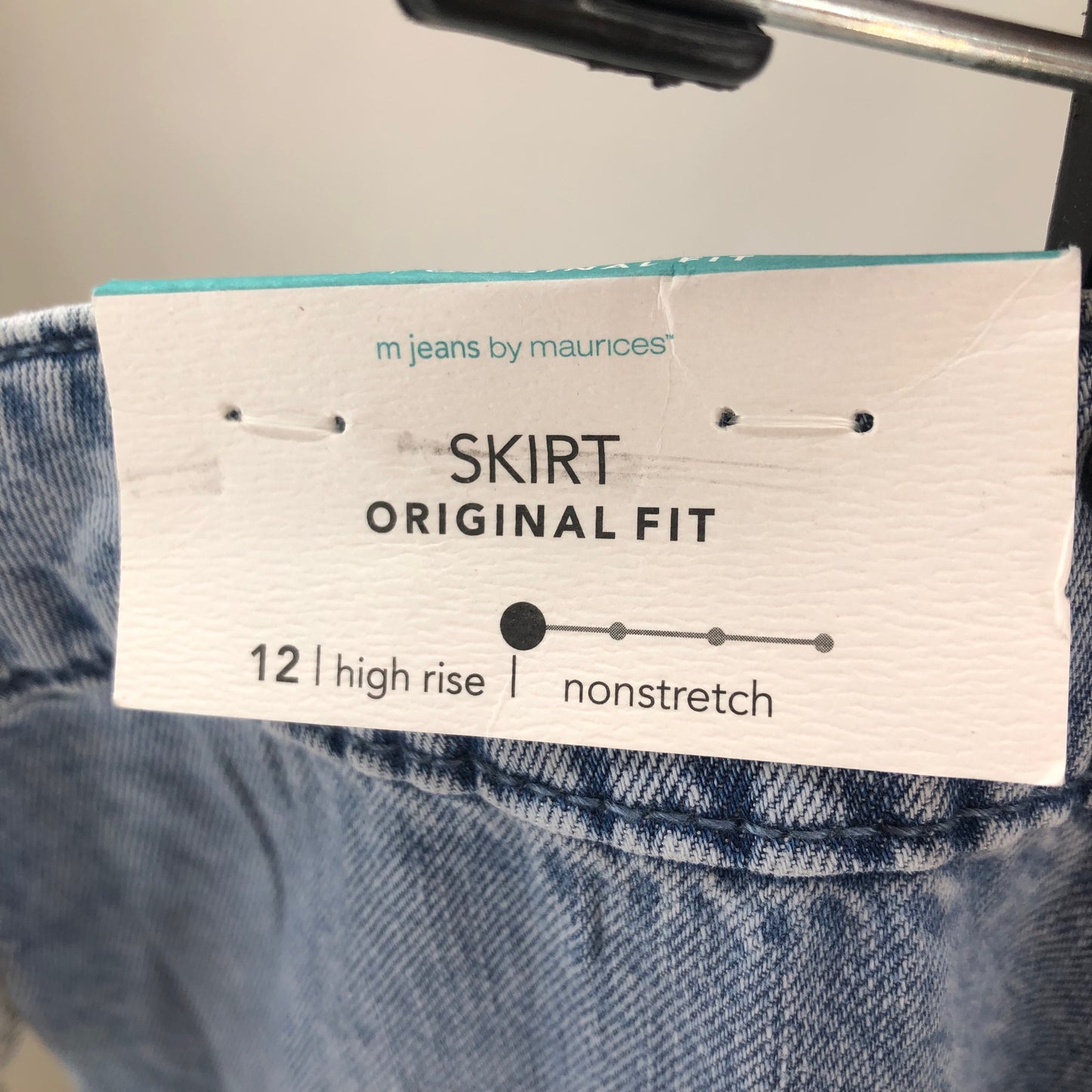 Size 12 MAURICES Denim Skirt