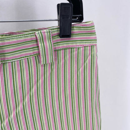 Size 8 ANN TAYLOR LOFT Stripe Shorts