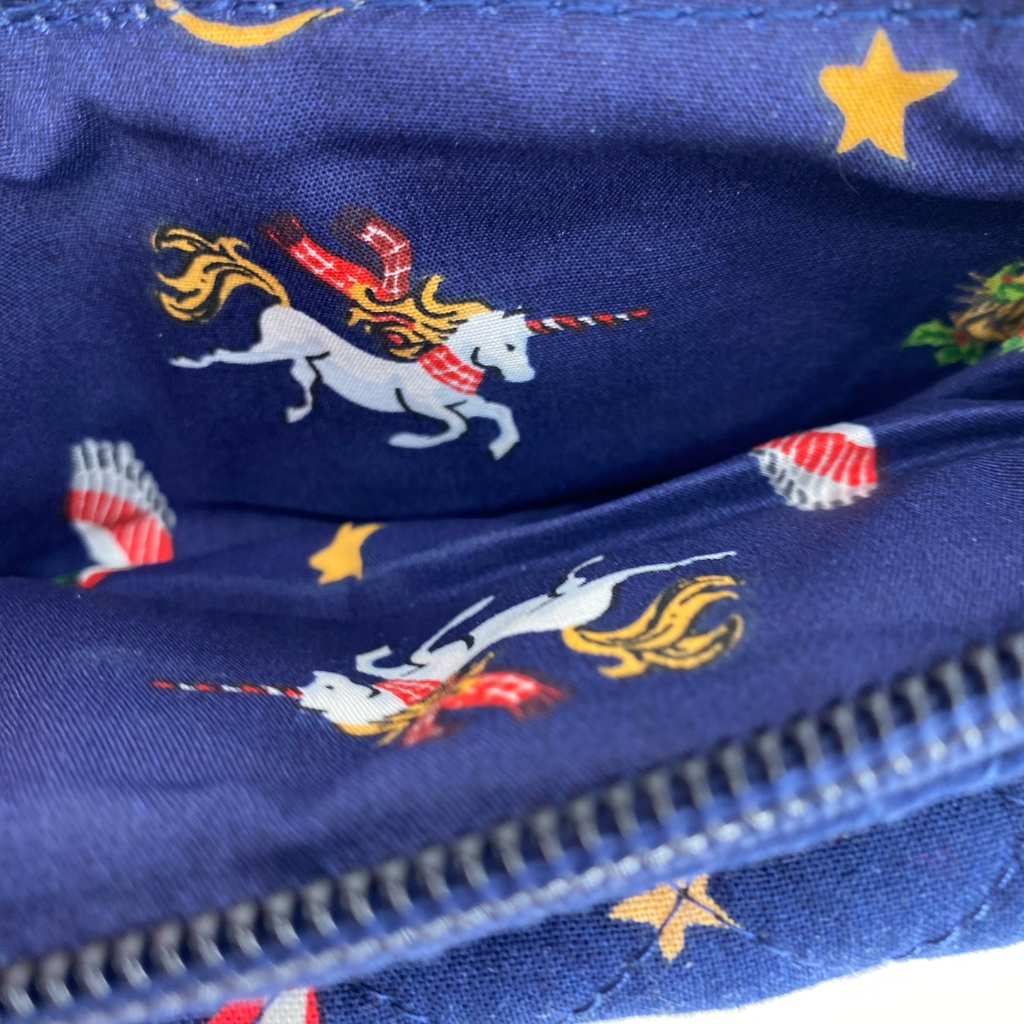 Navy VERA BRADLEY FABRIC Cross-body