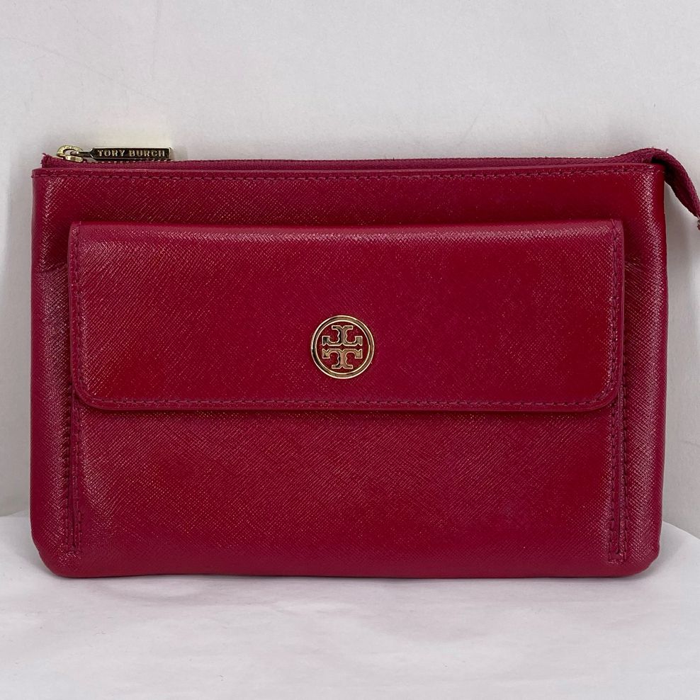 FUSCHIA TORY BURCH Wristlet