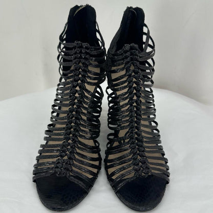 Black W Shoe Size 10 NINE WEST Wedge