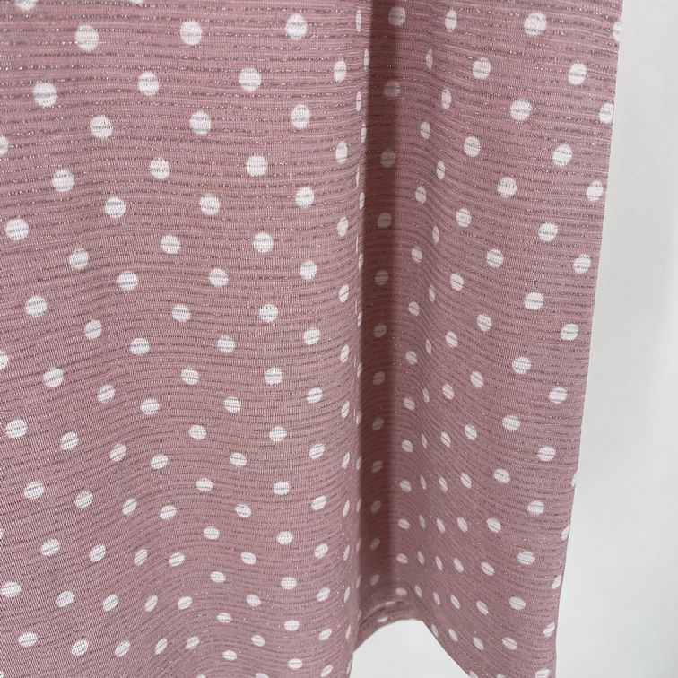 Size M FAITH AND JOY Polka Dot Shirt