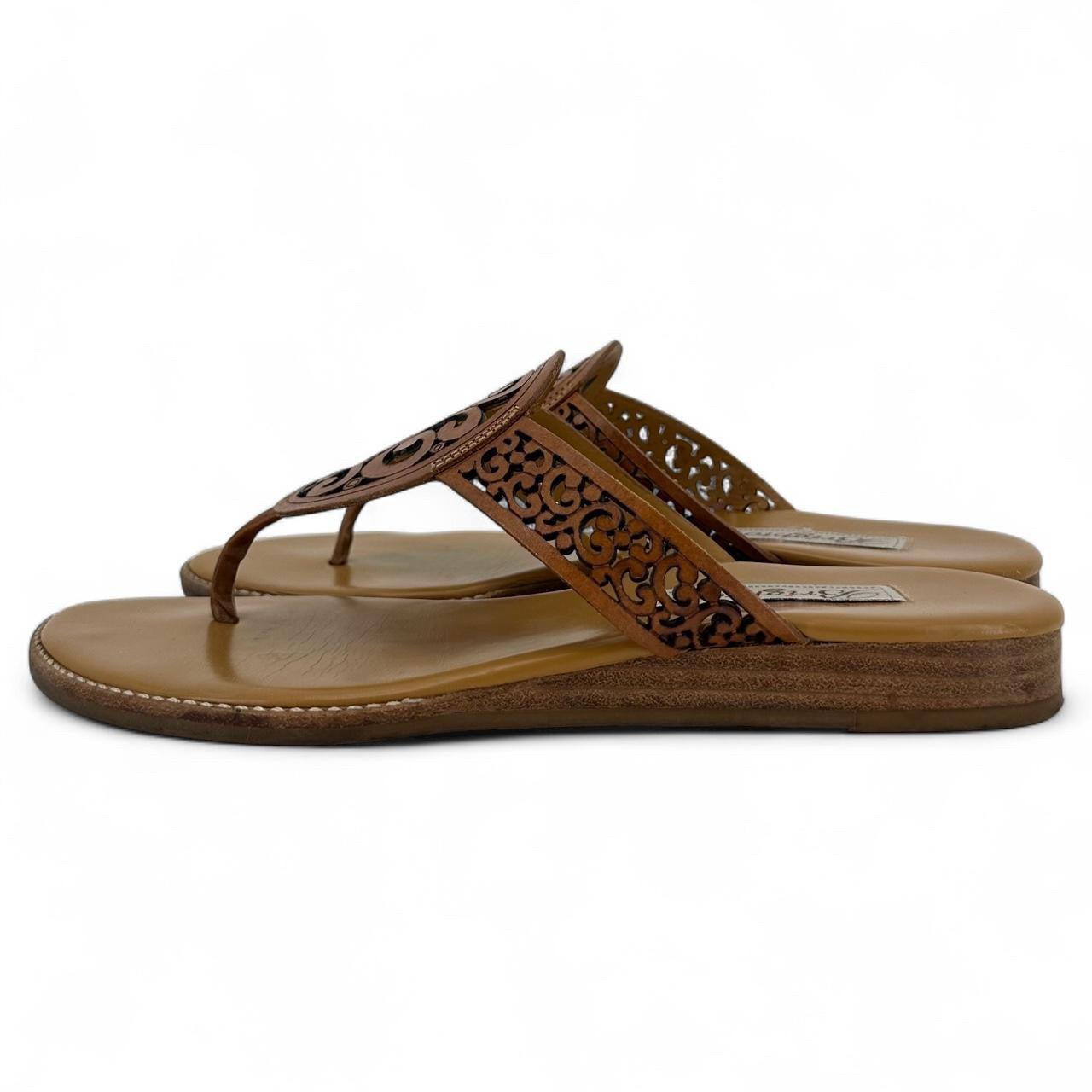 BROWN W Shoe Size 7 BRIGHTON Sandals