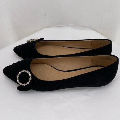 Black W Shoe Size 7.5 LOFT Flats