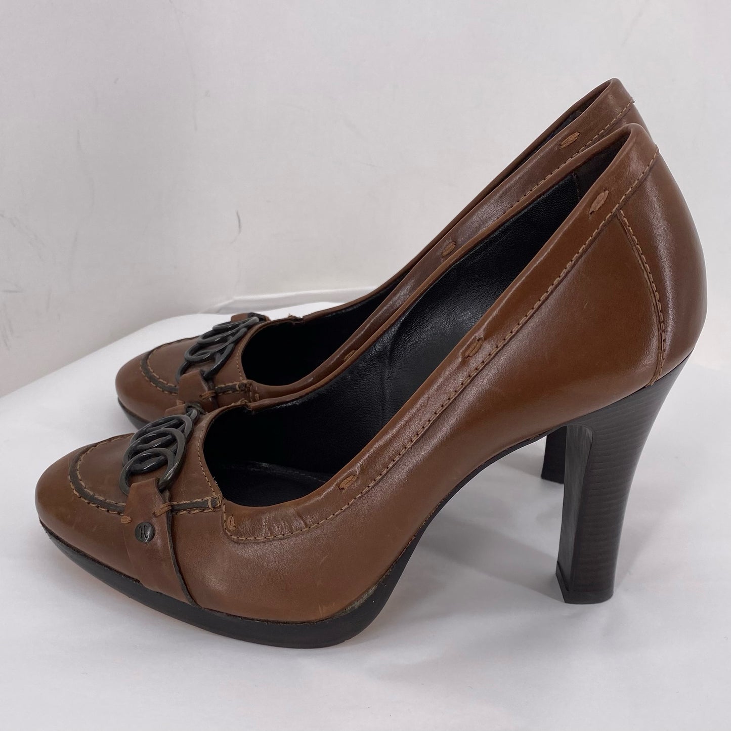 BROWN W Shoe Size 6 COLE HAAN Pumps