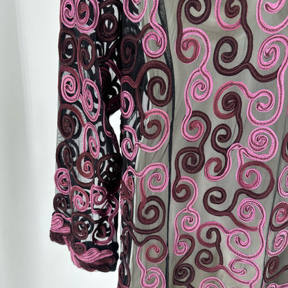 Size 1X PARSLEY & SAGE SWIRL Jacket