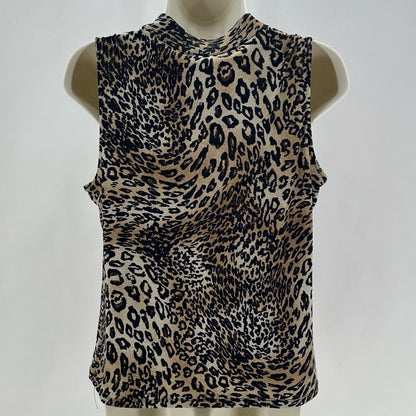 Size M KASPER LEOPARD Shirt