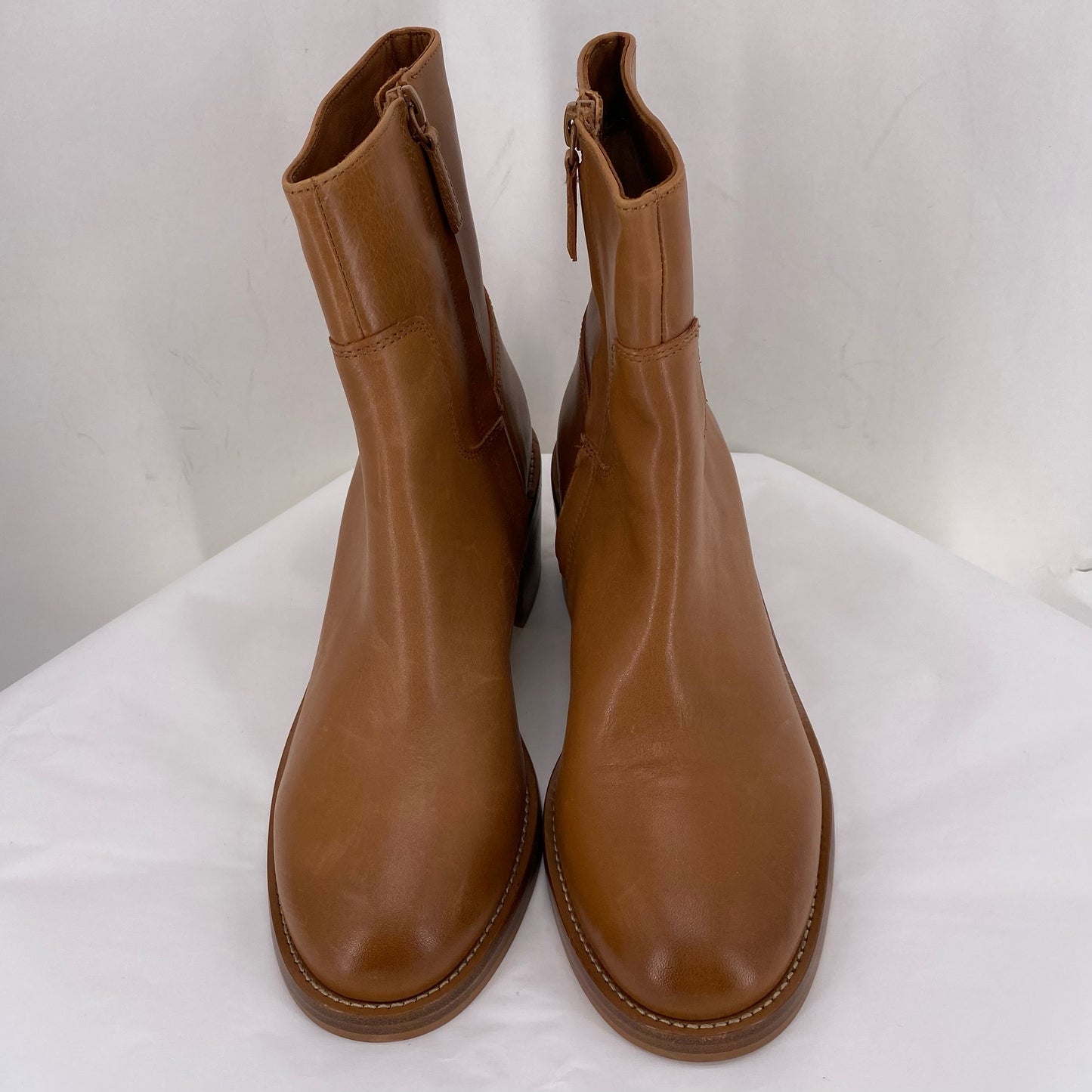 BROWN W Shoe Size 8 J CREW Boots