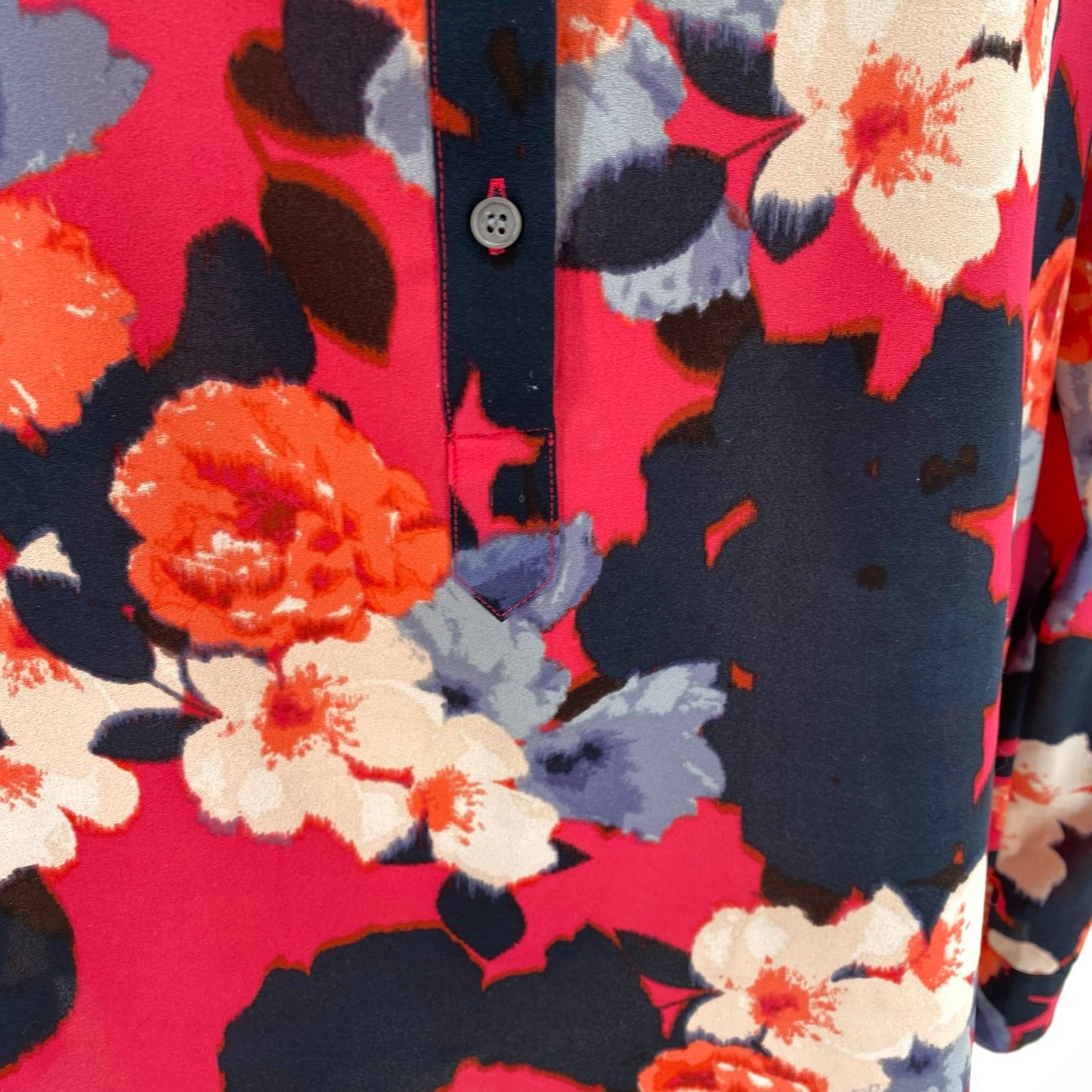 Size XS J CREW FLOWERS Shirt