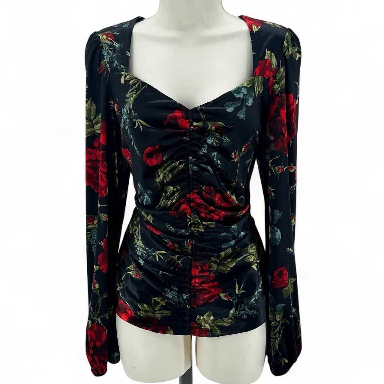 Size M INC Floral Shirt