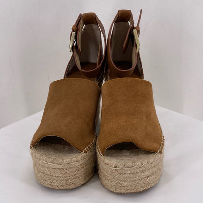 BROWN W Shoe Size 8 MARC FISHER Wedge